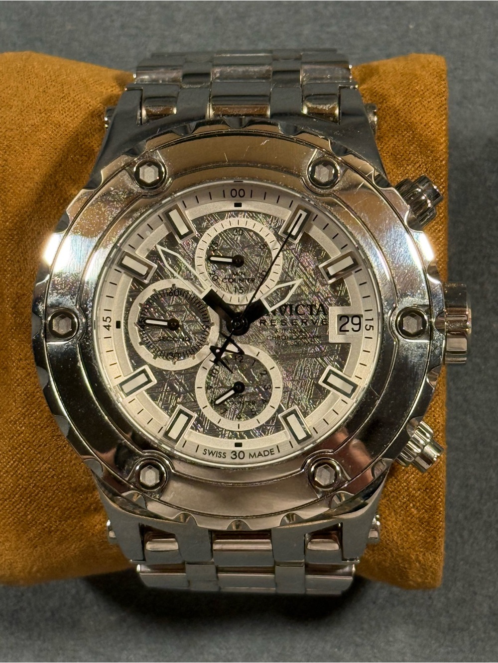 Invicta 16297 SubAqua Automatic Silver-Tone Exhibition Caseback Automatic Watch